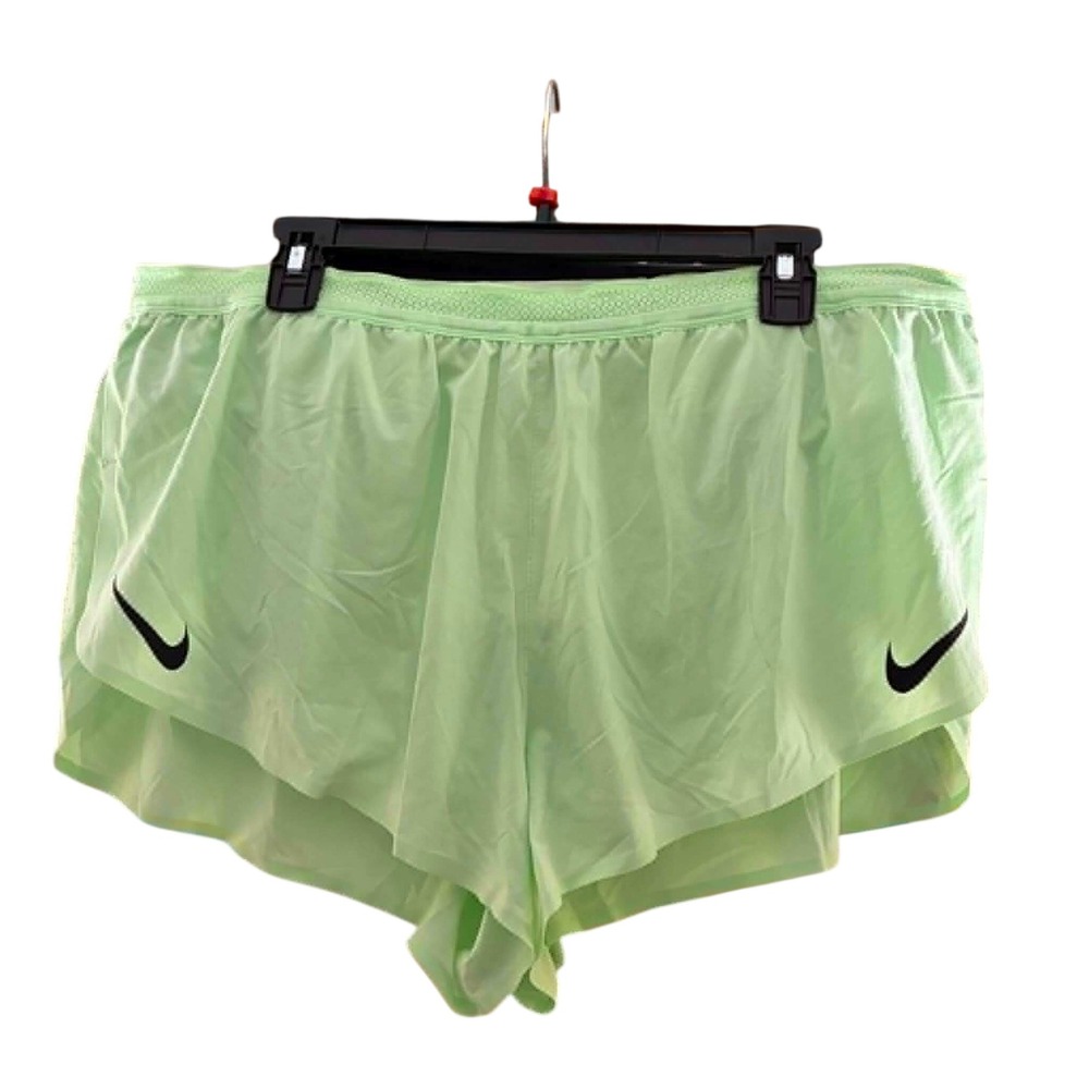 Nike Dri-FIT ADV Aeroswift Running Shorts Mens XXL Green 2in Racing Performance